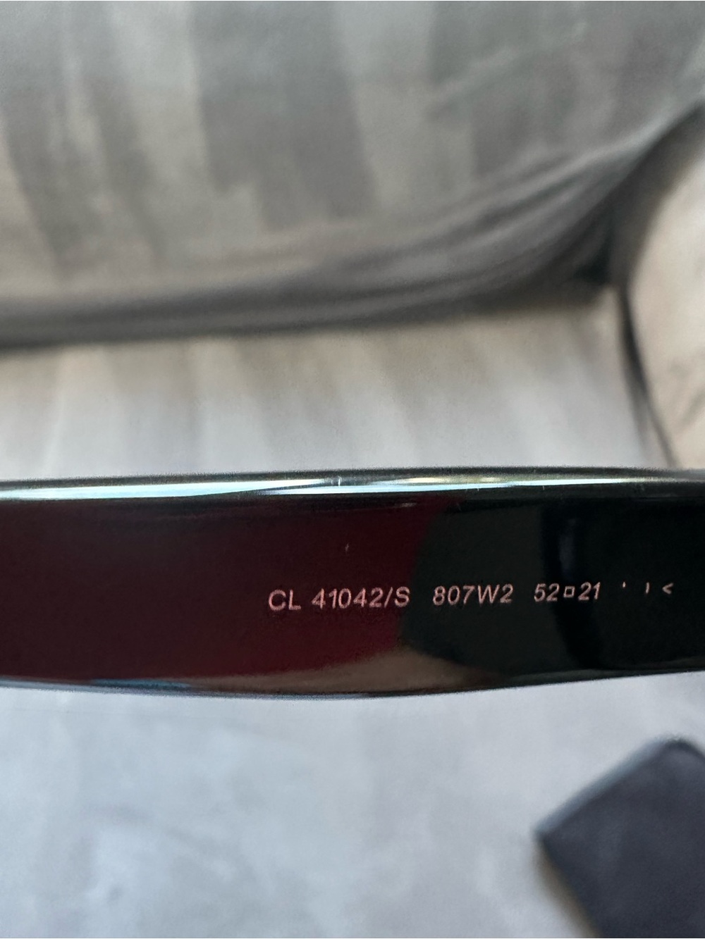 Celine Black Oversized Round-Edge Sunglasses - Picture 4 of 5